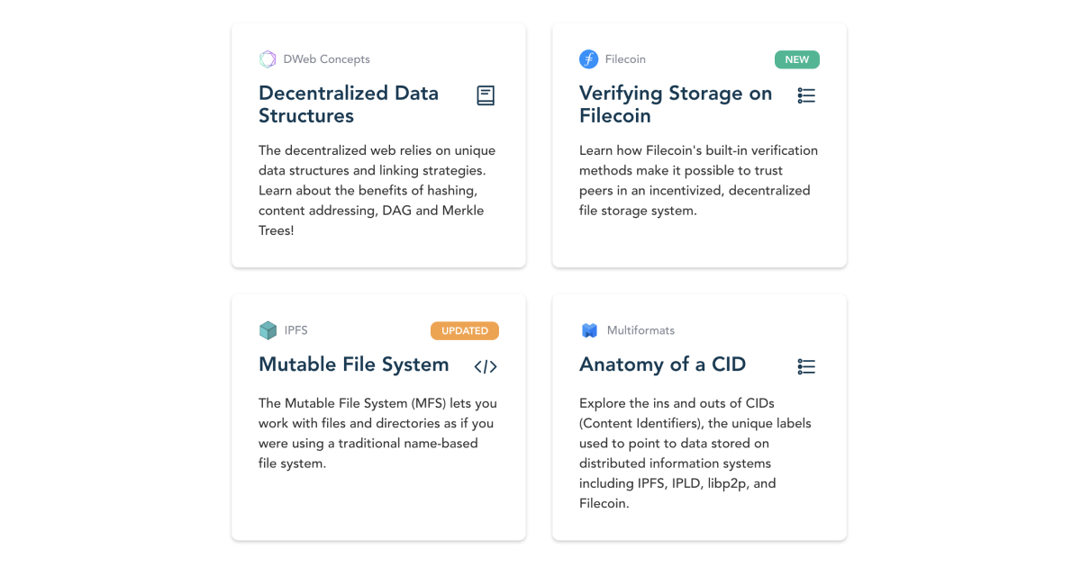 ProtoSchool | Interactive tutorials on decentralized web protocols